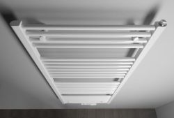 DIRECT Grzejnik elektryczny z podłączeniem bocznym 450x1320 mm, 594 W, biały