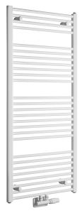 DIRECT Grzejnik elektryczny z podłączeniem bocznym 600x1320 mm, 795 W, biały