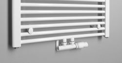 DIRECT Grzejnik elektryczny z podłączeniem centralnym 600x1680 mm, 1013 W, biały
