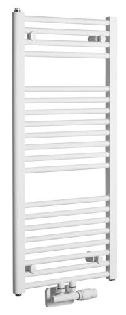Przejdź do produktu DIRECT grzejnik łazienkowy 450x960 mm, podłączenie środkowe, biały