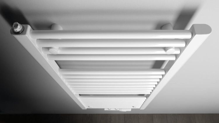 DIRECT Grzejnik elektryczny z podłączeniem centralnym 450x960 mm, 447 W, biały