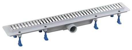 Przejdź do produktu Odpływ liniowy z rusztem ze stali nierdzewnej, L-910, DN50