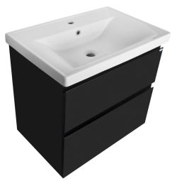 ALTAIR szafka umywalkowa 67x60x45cm, czarny mat