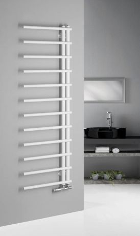 Przejdź do produktu JUSTINA grzejnik łazienkowy  500x1510 mm, biały mat