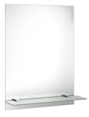 Przejdź do produktu Lustro z półką 60x80cm, wraz z uchwytami
