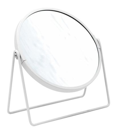 Przejdź do produktu SUMMER lusterko kosmetyczne, średnica 160mm, dwustronne, biały