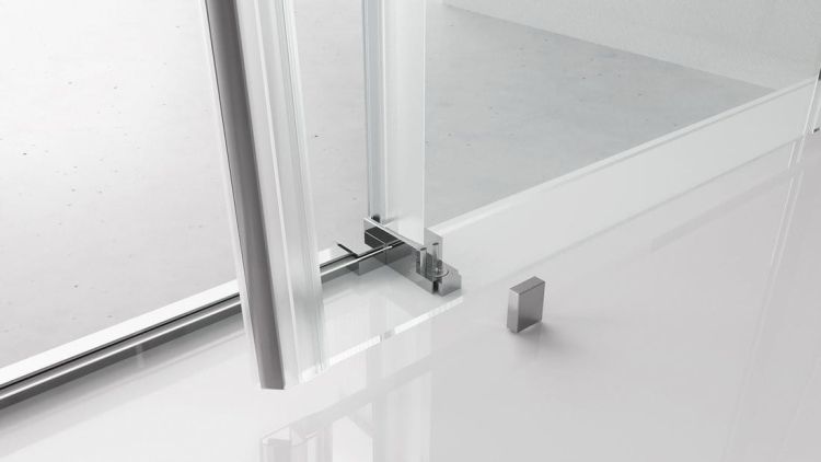 THRON LINE SQUARE kabina prysznicowa prostokątna 1100x800mm, rolki kanciaste