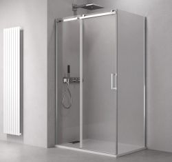 THRON LINE SQUARE kabina prysznicowa prostokątna 1400x900mm, rolki kanciaste