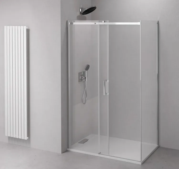 THRON LINE ROUND kabina prysznicowa prostokątna 1300x900mm, rolki okrągłe