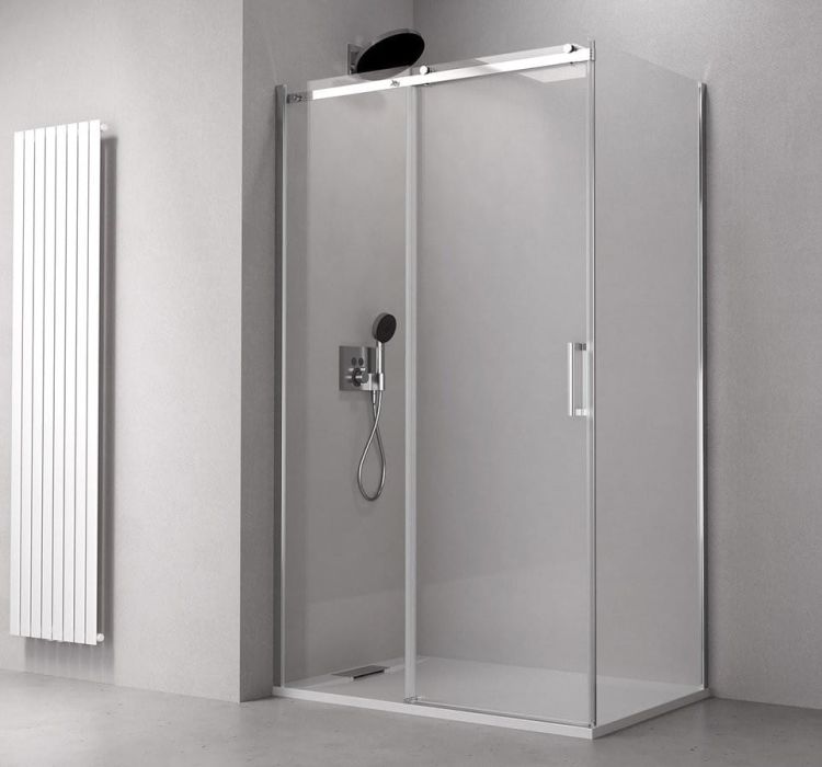 THRON LINE ROUND kabina prysznicowa prostokątna 1400x900mm, rolki okrągłe