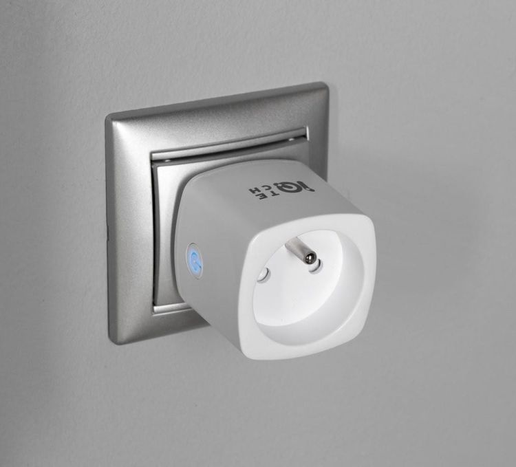 IQTECH Inteligentny adapter gniazda z bolcem ochronnym, 16A