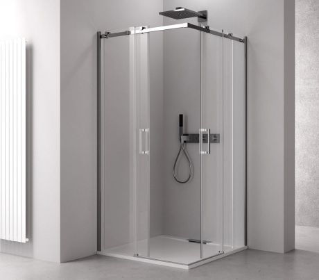 Przejdź do produktu THRON SQUARE kabina prysznicowa 1000x800mm, wejście z rogu