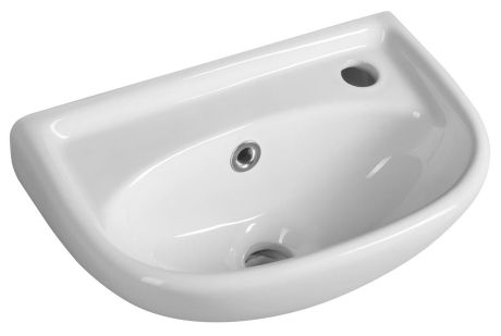 Przejdź do produktu Umywalka ceramiczna 40x25cm, biała