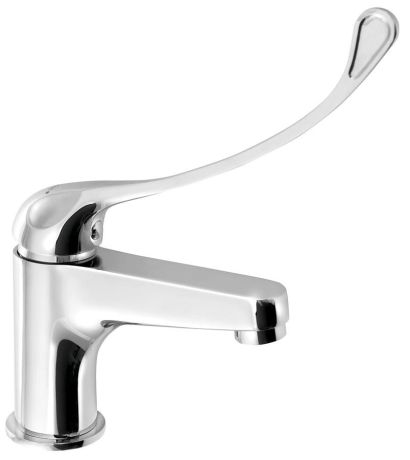 Przejdź do produktu SIEGER bateria umywalkowa bez odpływu, wysokość 150mm, dźwignia medyczna, chrom