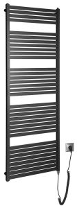 TONDI-E grzejnik elektryczny 600x1690 mm, 800W, czarny mat