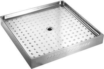 Przejdź do produktu Brodzik 800x115x800 mm, stal nierdzewna mat