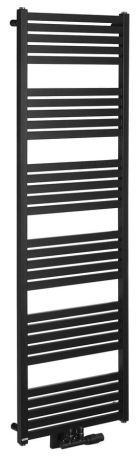 Przejdź do produktu GRUNT grzejnik łazienkowy 500x1610 mm, podłączenie środkowe, czarny mat