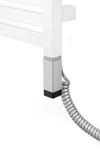 ONE grzałka elektryczna z termostatem, 400W, chrom