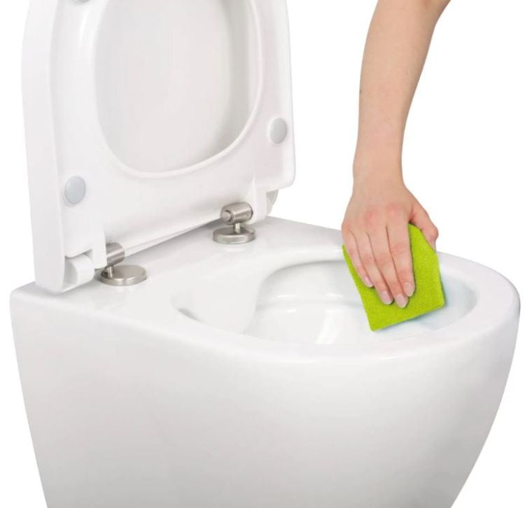 bezrantowa konstrukcja miski wc