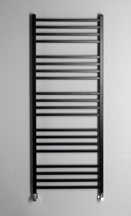 METRO grzejnik łazienkowy 600x1510 mm, czarny mat