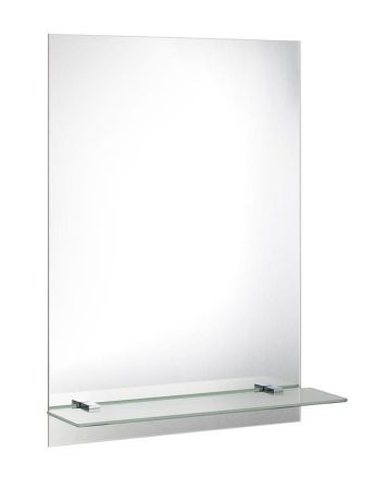 Przejdź do produktu Lustro z półką 50x70cm wraz z uchwytami