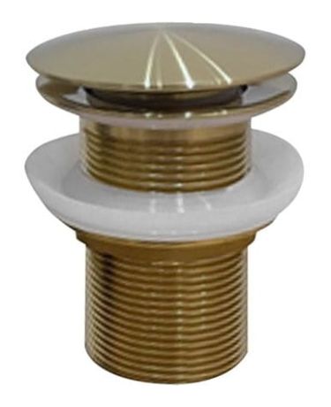 Przejdź do produktu AURUM korek umywalkowy 5/4", klik- klak, złoto mat