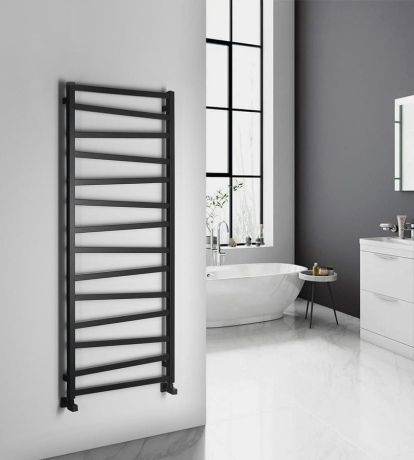 Przejdź do produktu ZIG grzejnik łazienkowi 600x1572mm, czarny mat