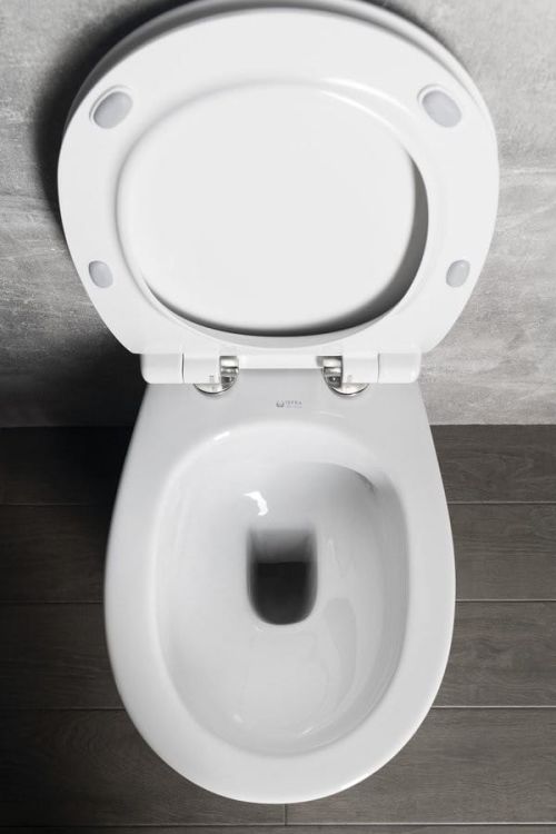 SENTIMENTI miska WC 36x52 cm, Rimless, dolny/tylny odpływ, biały (SmartFixPlus)