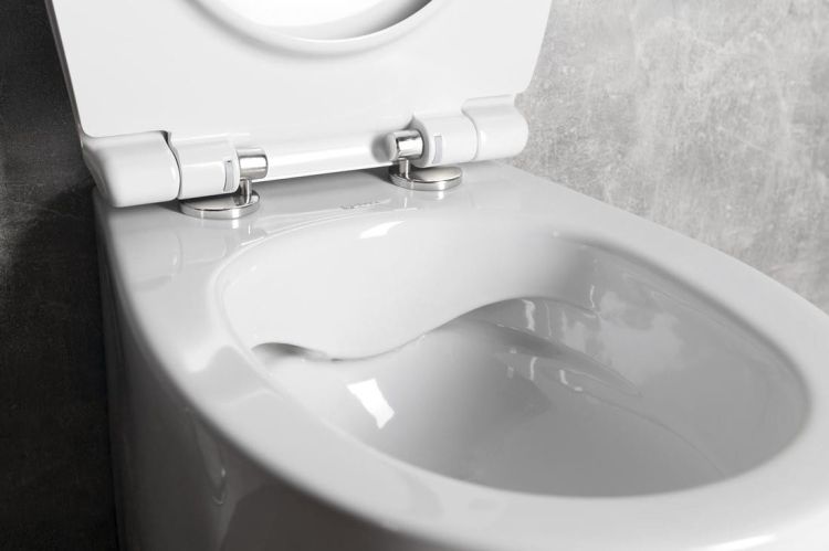 SENTIMENTI miska WC 36x52 cm, Rimless, dolny/tylny odpływ, biały (SmartFixPlus)