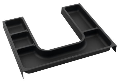 Przejdź do produktu LINDO "U" organizer 372x36x323mm, plastik, antracyt
