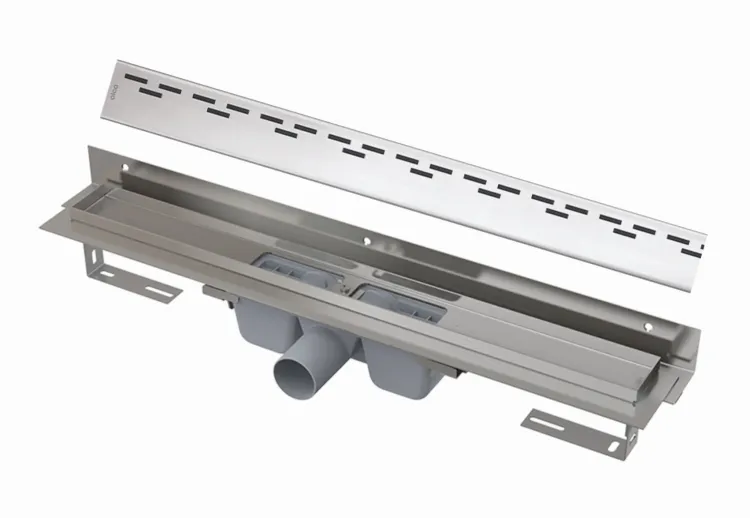 Odpływ liniowy 100 cm z rusztem HOPE Alcaplast APZ4-950+HOPE-950 stal nierdzewna