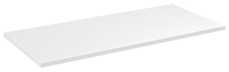 CIRASA blat DTDL 81x1,8x46,5cm, biały połysk
