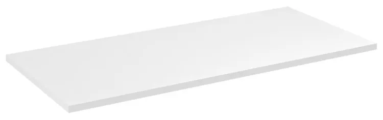 CIRASA blat DTDL 101x1,8x46,5cm, biały połysk