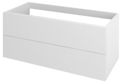 TREOS szafka umywalkowa 110x53x50,5cm, biały mat