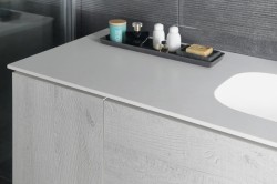 TREOS szafka umywalkowa 110x53x50,5cm, dąb Polar