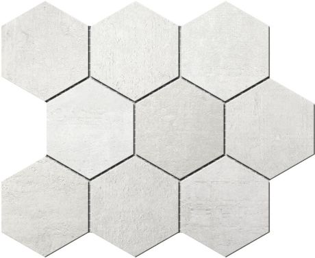 Przejdź do produktu LOGAN Bianco Hexágono 35,5x29,2 (1m2)