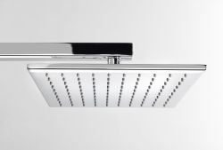 SPIRIT SQUARE panel prysznicowy 250x1550mm z baterią termostatyczną, ścienny, biały