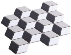 TECH mozaika Cube Grey 26,5x30,9