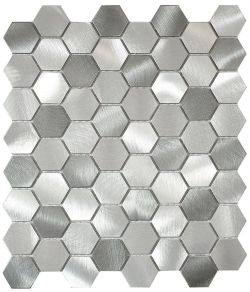 ALPHA mozaika Silver 24,5x28,3