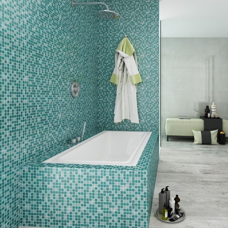 MULTI mozaika Teal 32,7x32,7