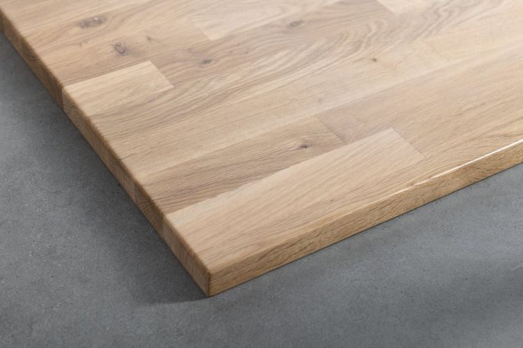 Blat WOODY 2100x28x500mm, lite drewno dąb naturalny
