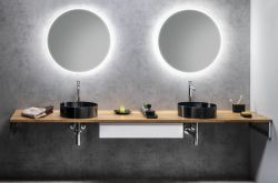 Blat WOODY 2100x28x500mm, lite drewno dąb naturalny