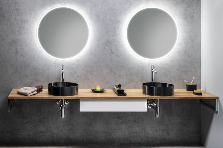 Blat WOODY 2100x28x500mm, lite drewno dąb naturalny