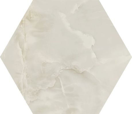 Przejdź do produktu ONYX AZ płytki podłogowe Silk Hex Ivory 52x60 (0,94m2)