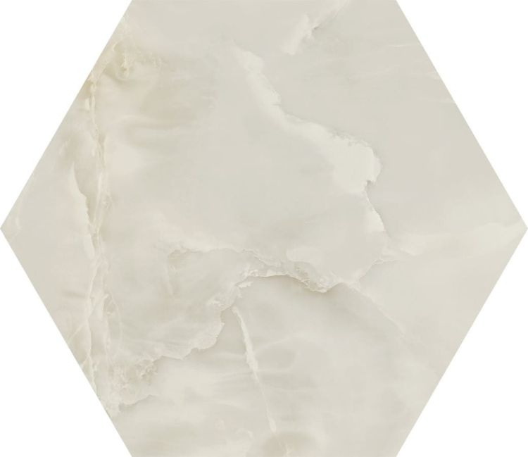 ONYX płytki podłogowe Silk Hex Ivory 52x60 (bal=0,94m2)