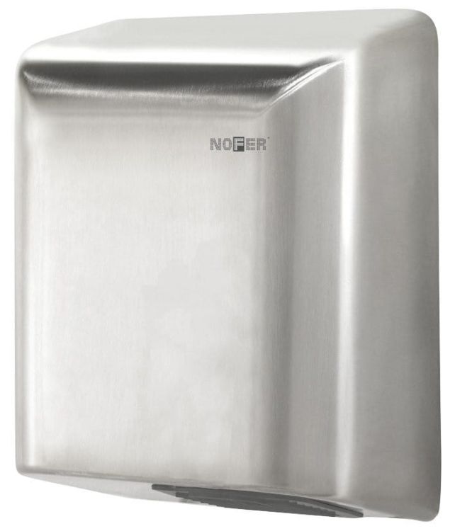Elektryczna suszarka do rąk, bezdotykowa 220-240V, 2050W, 253x323x152 mm, stal nierdzewna mat