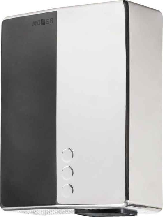 Elektryczna suszarka do rąk, bezdotykowa 220-240V, 2050W, 218x284x102 mm,  stal nierdzewna połysk
