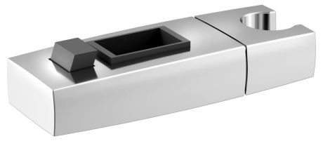 Przejdź do produktu Zapasowy suwak do drążka prysznicowego 30x18mm, ABS/chrom
