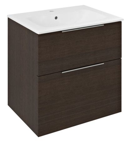 Przejdź do produktu CIRASA szafka pod umywalkę 59,2x64x46cm, sosna rustykalna