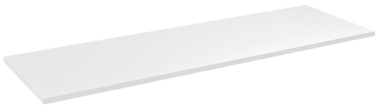 CIRASA blat DTDL 141x1,8x46,5cm, biały połysk